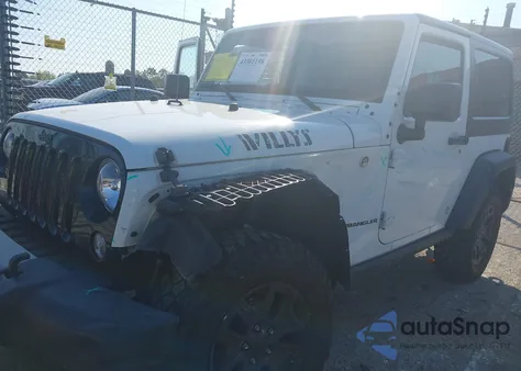 2017 Jeep Wrangler Willy Wheeler 4X4 from USA, damaged, VIN 1C4AJWAG3HL539366
